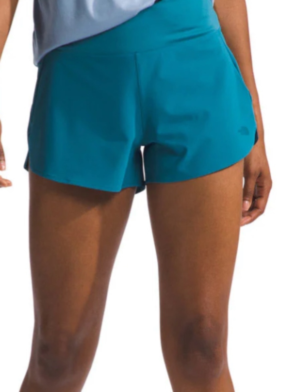 The North Face Women's Arque 3" Athletic Shorts size Small in Blue